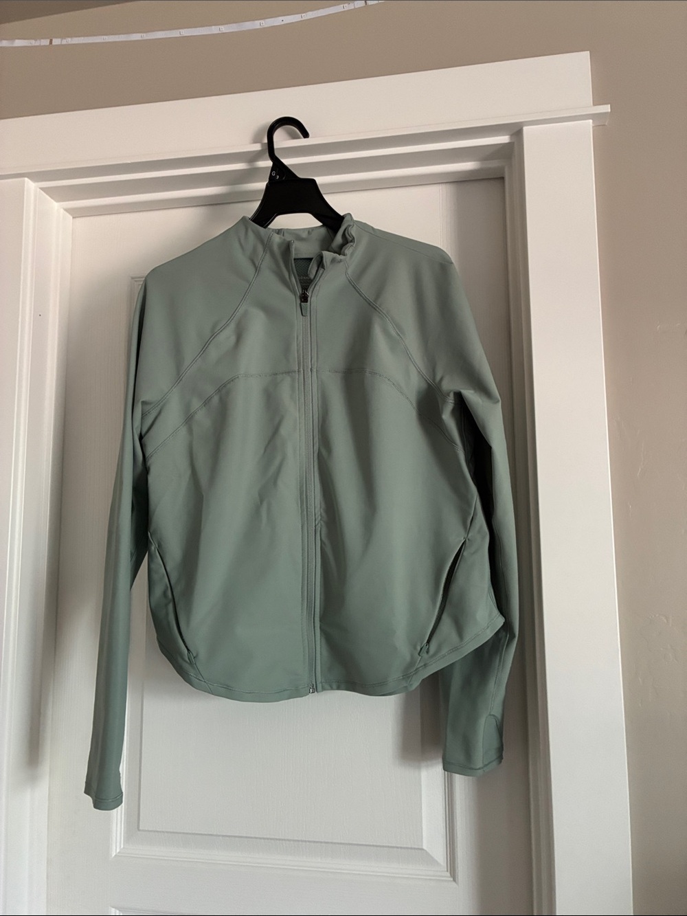 Old Navy Light Sage Full-Zip Utility Jacket